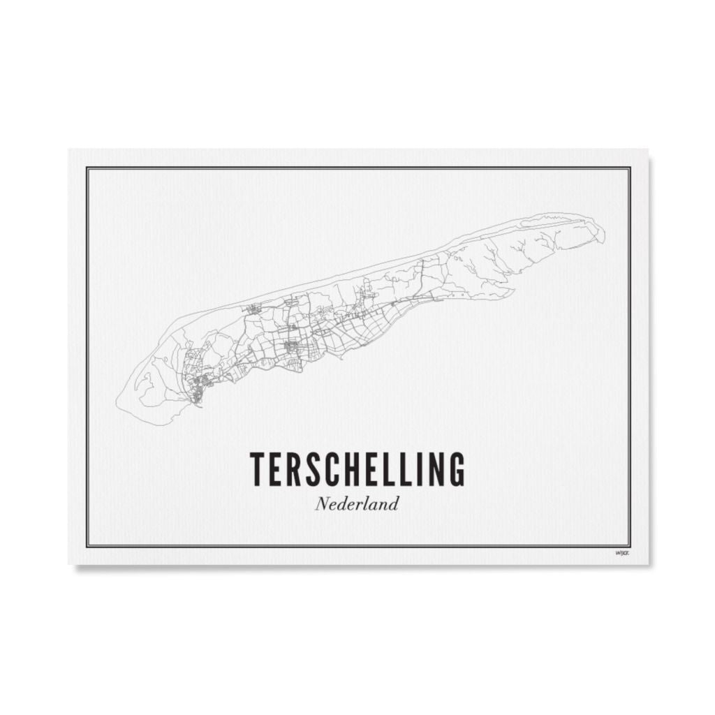 Wijck print Terschelling A3 30 x 40