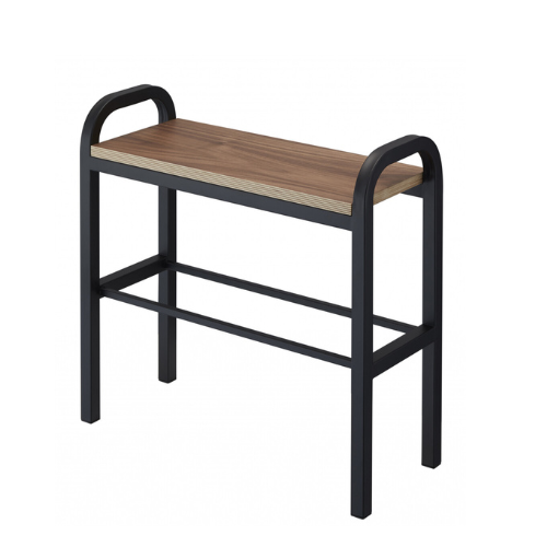 Yamazaki Schoenenrek met Houten Plank - Tower - Zwart