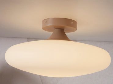 It's About Romi Ceiling lamp Sapporo glass white/sand, L