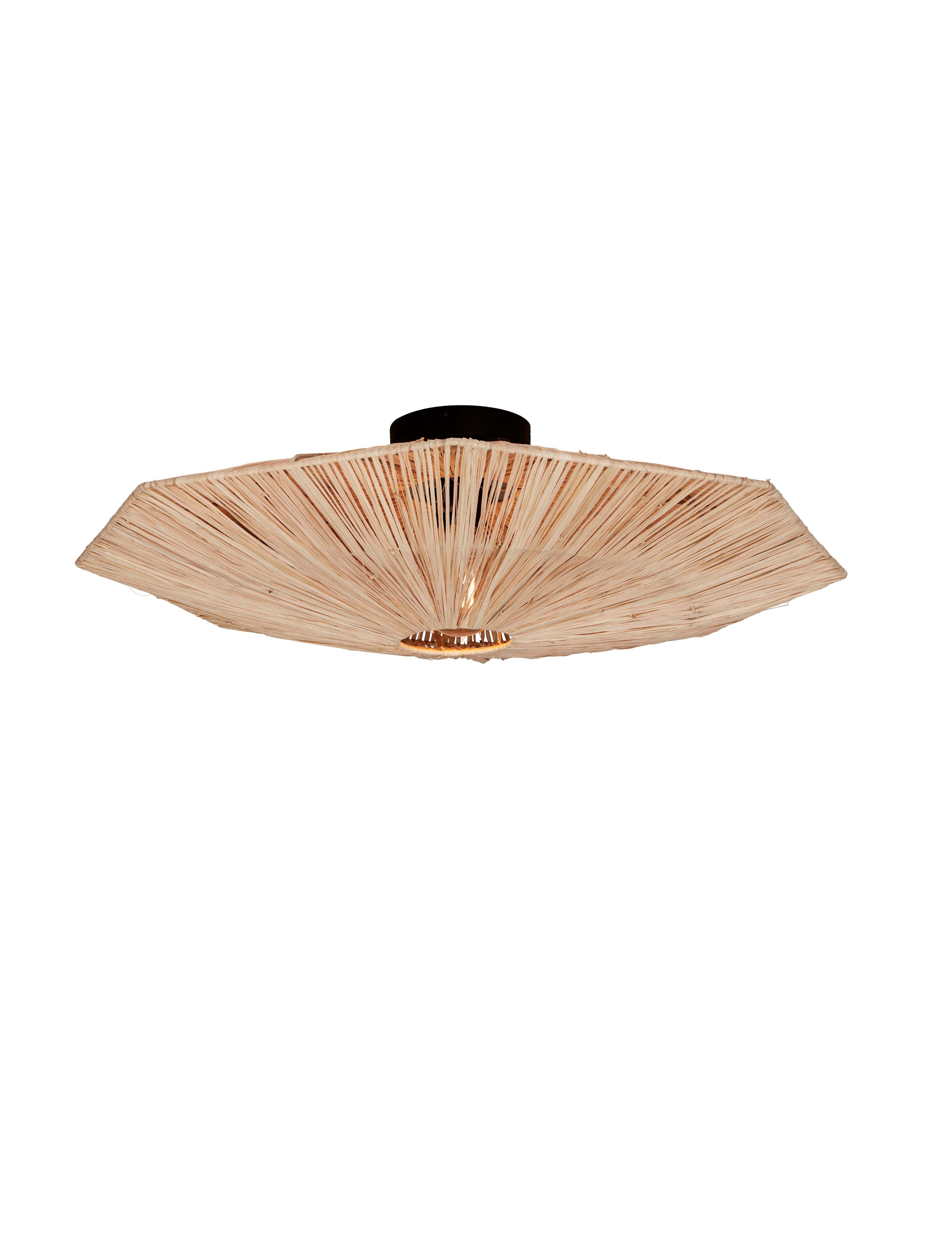 Good&Mojo Plafonniere Panama dia. 65cm, natural