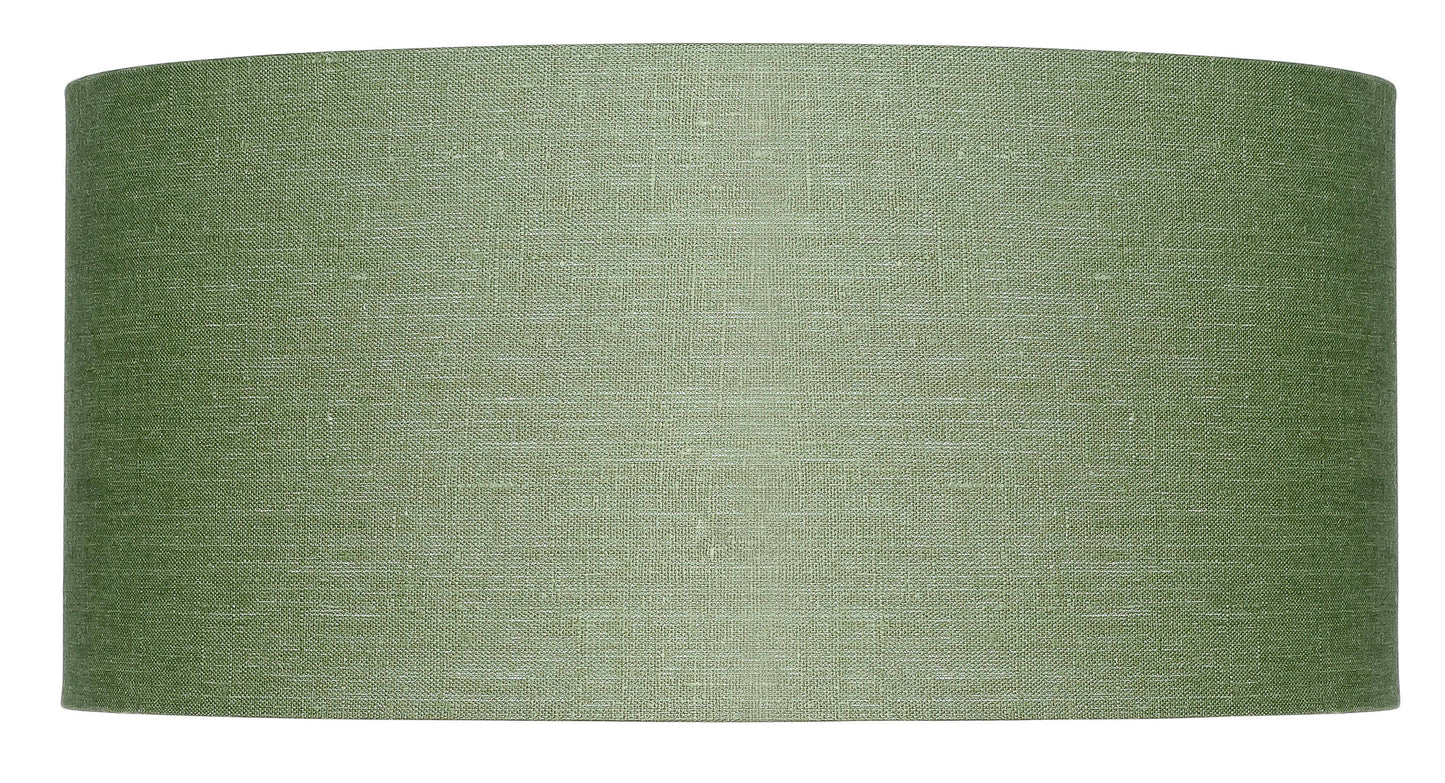 Good&Mojo Vloerlamp Andes bamboe h.176cm/kap 47x23cm eco linnen, green forest