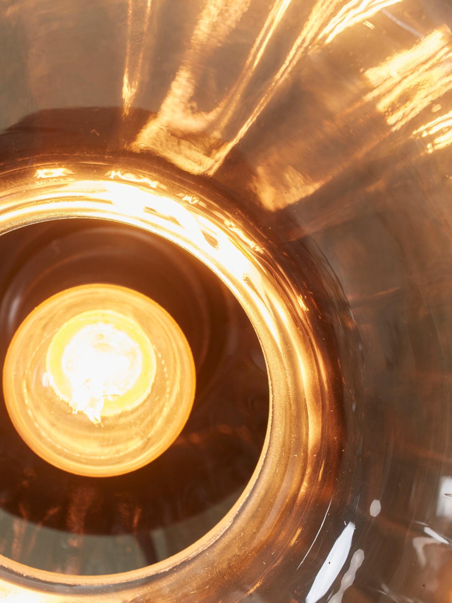 It's About Romi Ceiling lamp glass Brussels round dia.27x14cm, anthracite