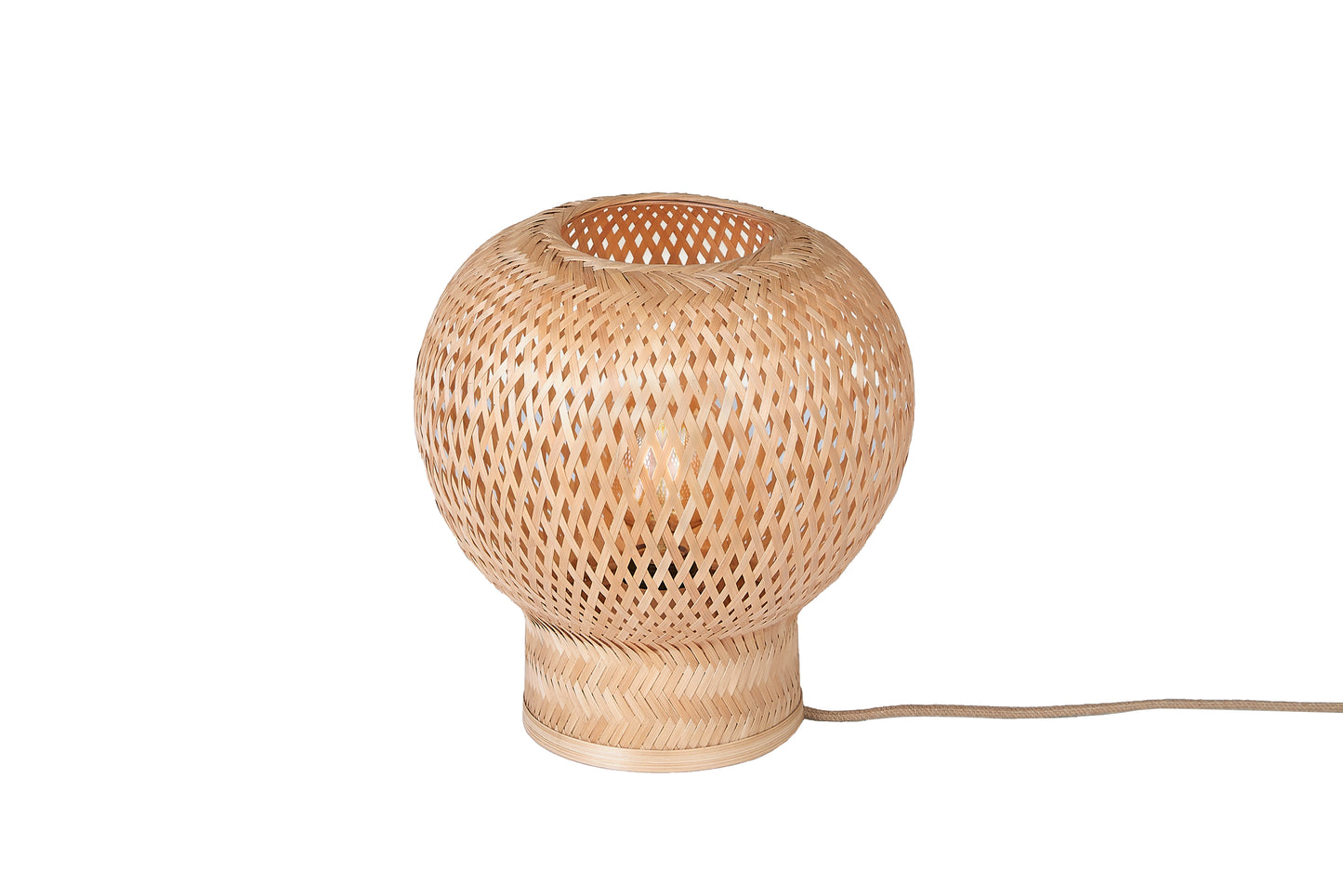 Good&Mojo Tischleuchte Barbados Bambus/Kugel ø25xh.27cm natur