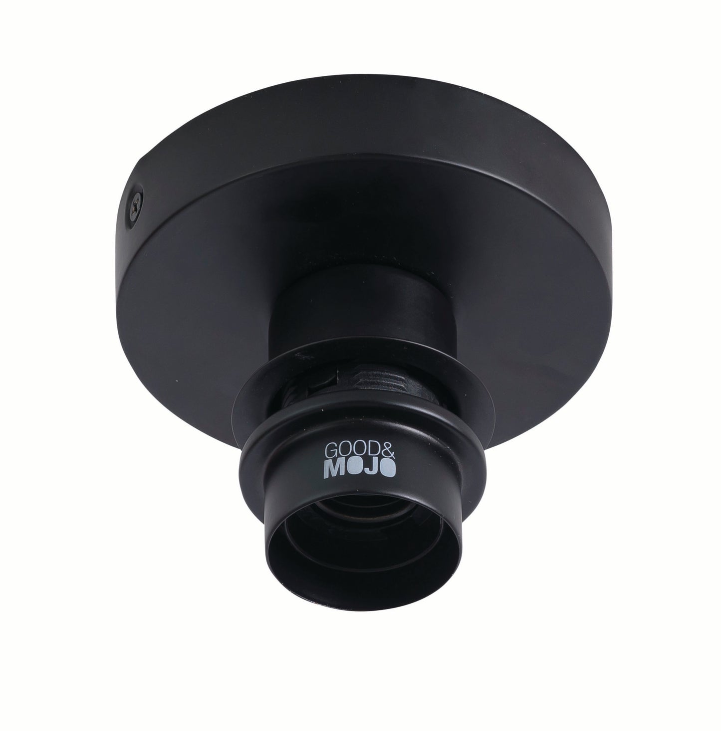 Good&Mojo Deckenleuchte Kalimantan Bambus dia.60x15cm natur/schwarz. M