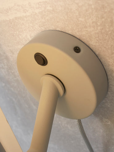 It's About Romi Wandlamp ijzer Porto, lichtgrijs