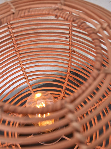 Good&Mojo Tischlampe Tanami Rattan H.30xDm.2730cm. natürlich