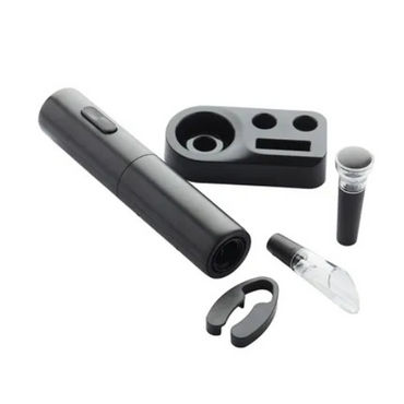 Point Virgule 5-delige wijnset zwart