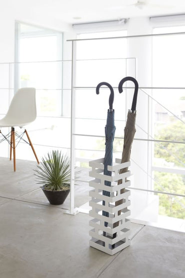 Yamazaki Brick Schirmständer Quadratisch - weiß