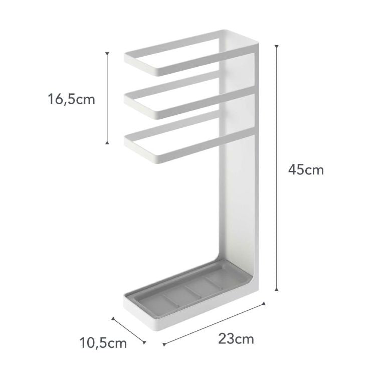 Yamazaki Geometrischer Schirmständer - Layer - Weiß