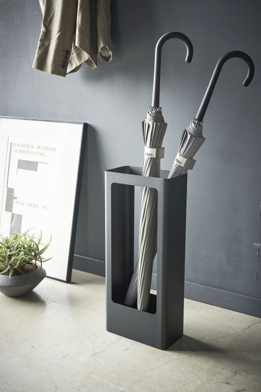 Yamazaki Slim Schirmständer - Tower - Schwarz