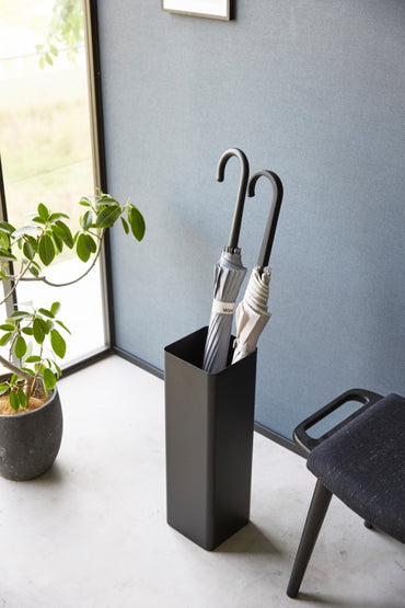 Yamazaki Tall umbrella stand - Smart - Black