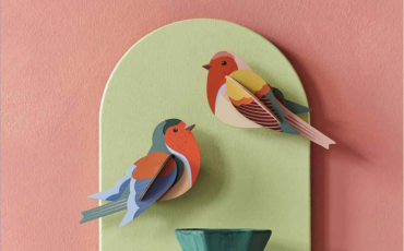 Studio Roof 3D vogels: duurzame muurdecoratie die tot leven komt