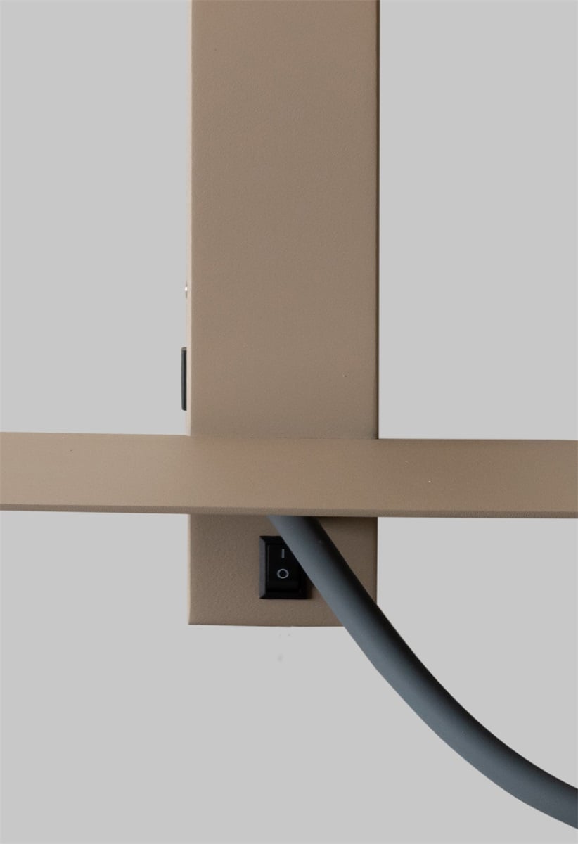 It's about RoMi Florence wall lamp + reading lamp sand/shade 1815 white