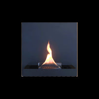 Tenderflame wandhaard Square 180 57,5 x 57,5 cm zwart