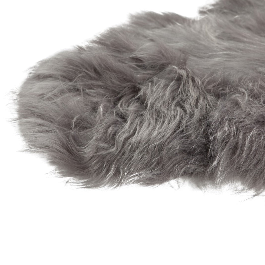 Dyreskinn Schapenvacht IJslands Grijs 100 x 65cm