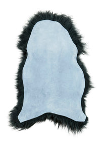Dyreskinn IJslandse schapenvacht - Donkergroen - 100 x 65 cm