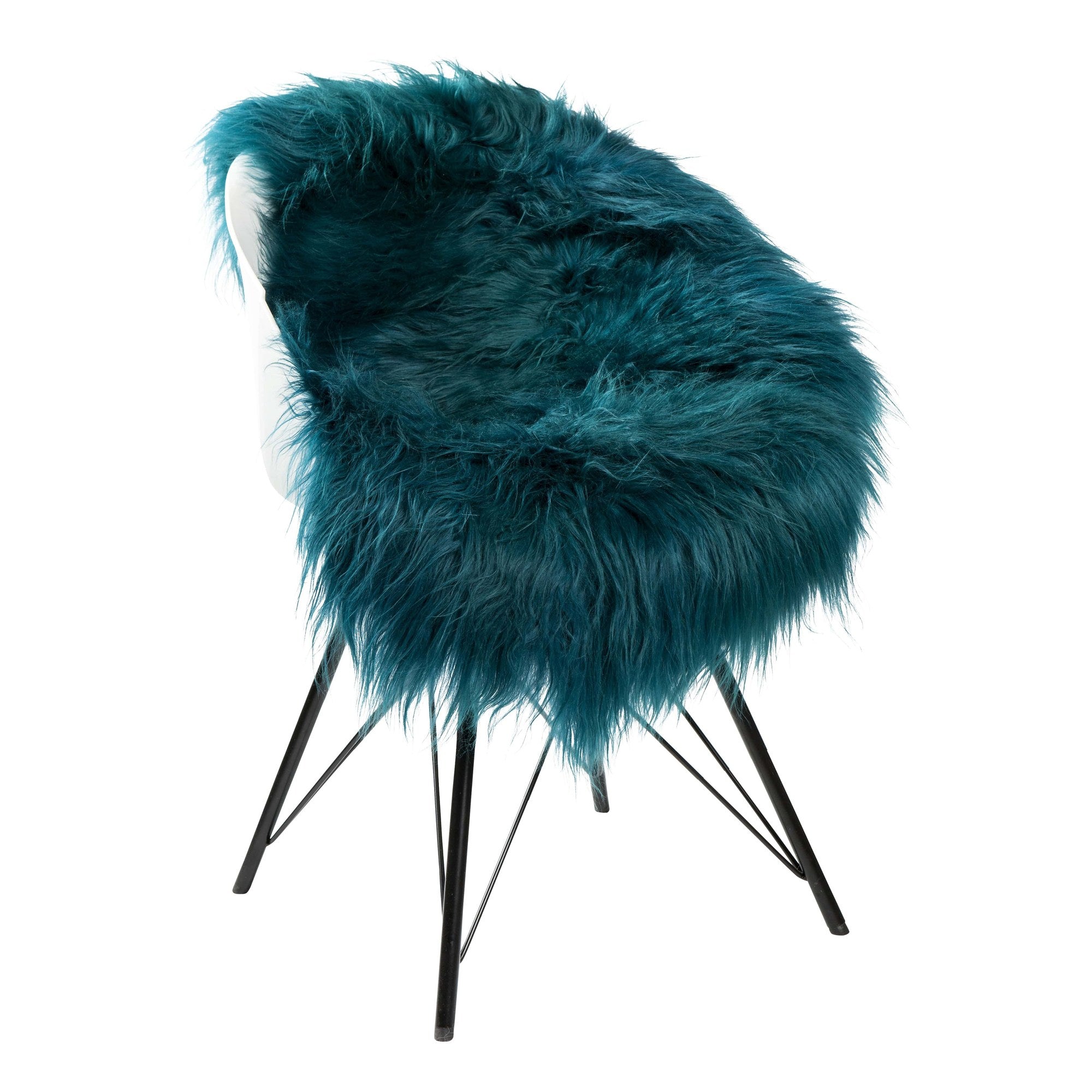 Dyreskinn Schapenvacht IJslands - Groen - 100 x 65cm