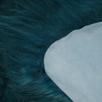 Dyreskinn Schapenvacht IJslands - Groen - 100 x 65cm