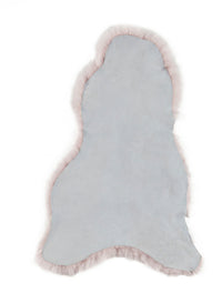 Dyreskinn Schapenvacht IJslands - Roze kort - 100 x 65cm