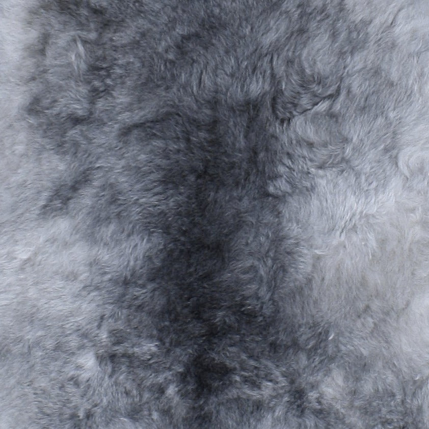 Dyreskinn IJslandse schapenvacht Naturel grijs kort - 100 x 65 cm