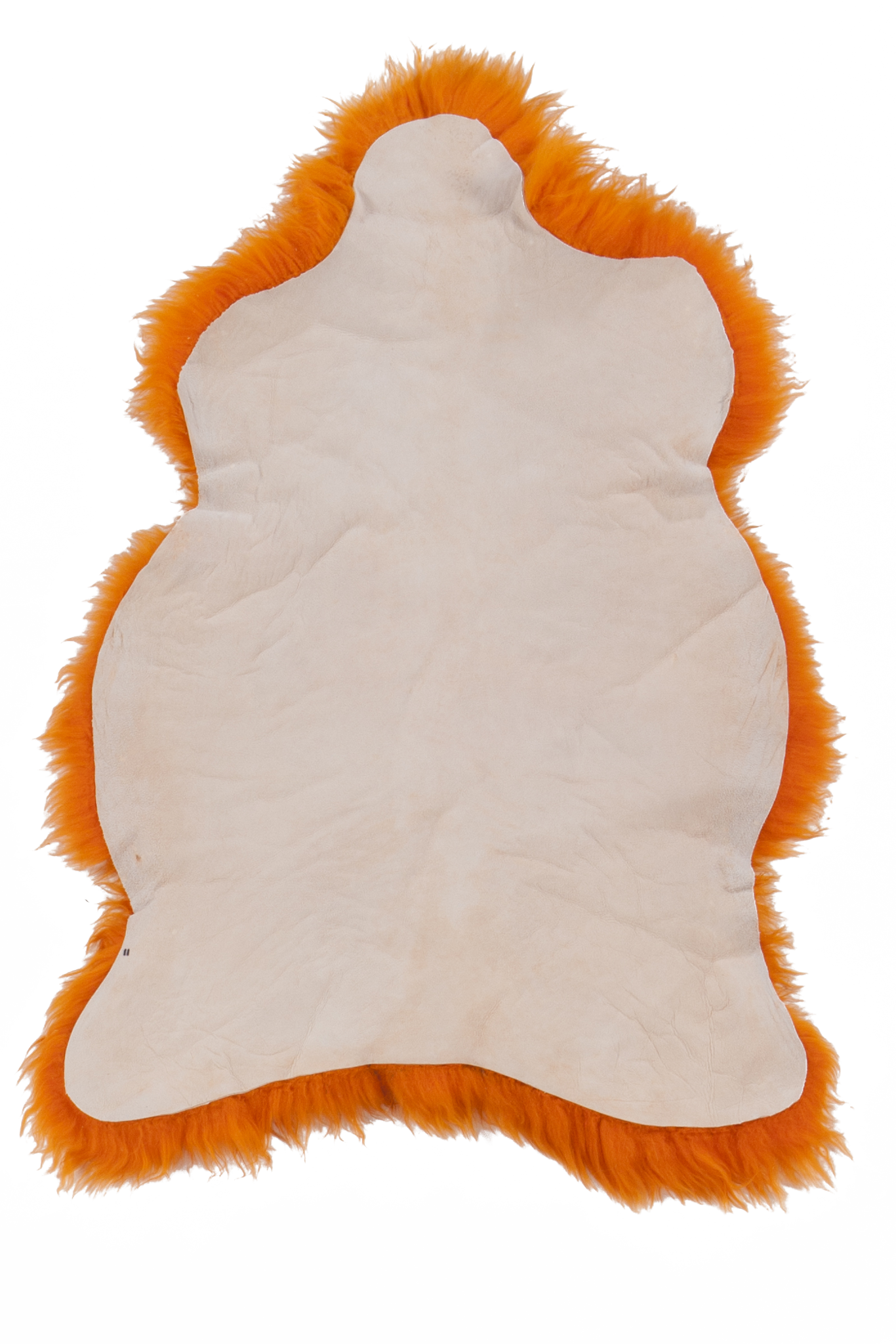 Dyreskinn Schapenvacht - Oranje - 100 x 65 cm