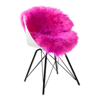 Dyreskinn Schapenvacht - Roze - 100 x 65 cm