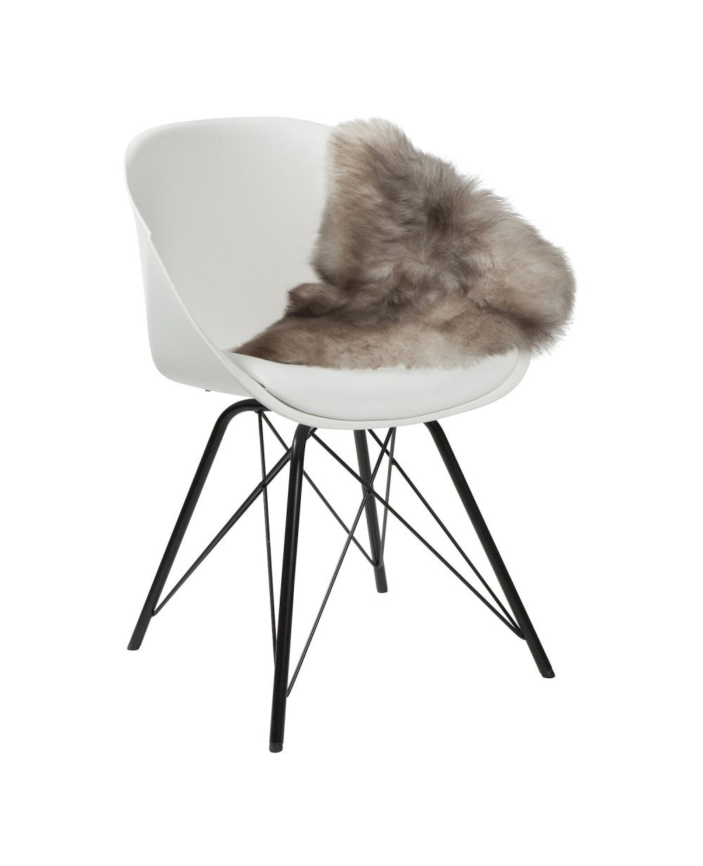 Dyreskinn Schapenvacht Toscaans - Naturel mix - 60 x 50 cm