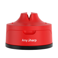 AnySharp Evo Messenslijper - Rood op witte achtergrond