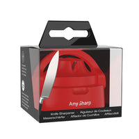 AnySharp Evo Messenslijper - Rood in verpakking 