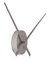 Nextime Wandklok - 48 x 3 cm - Aluminum - 'Small Hands'