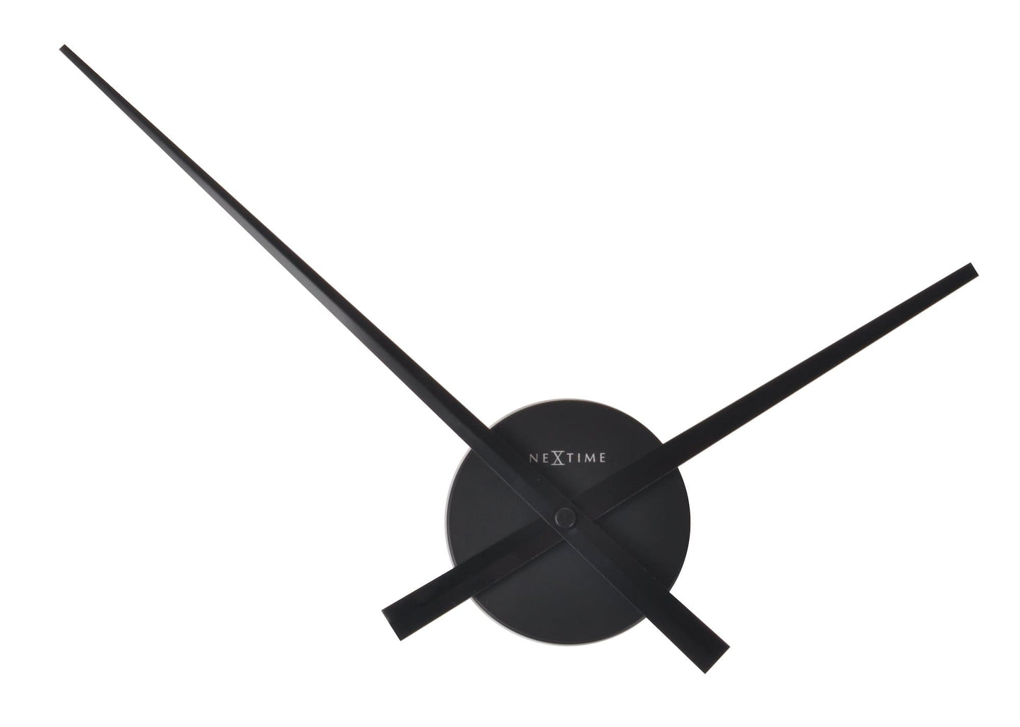 Nextime Wandklok - 48 x 3 cm - Aluminum - 'Small Hands'
