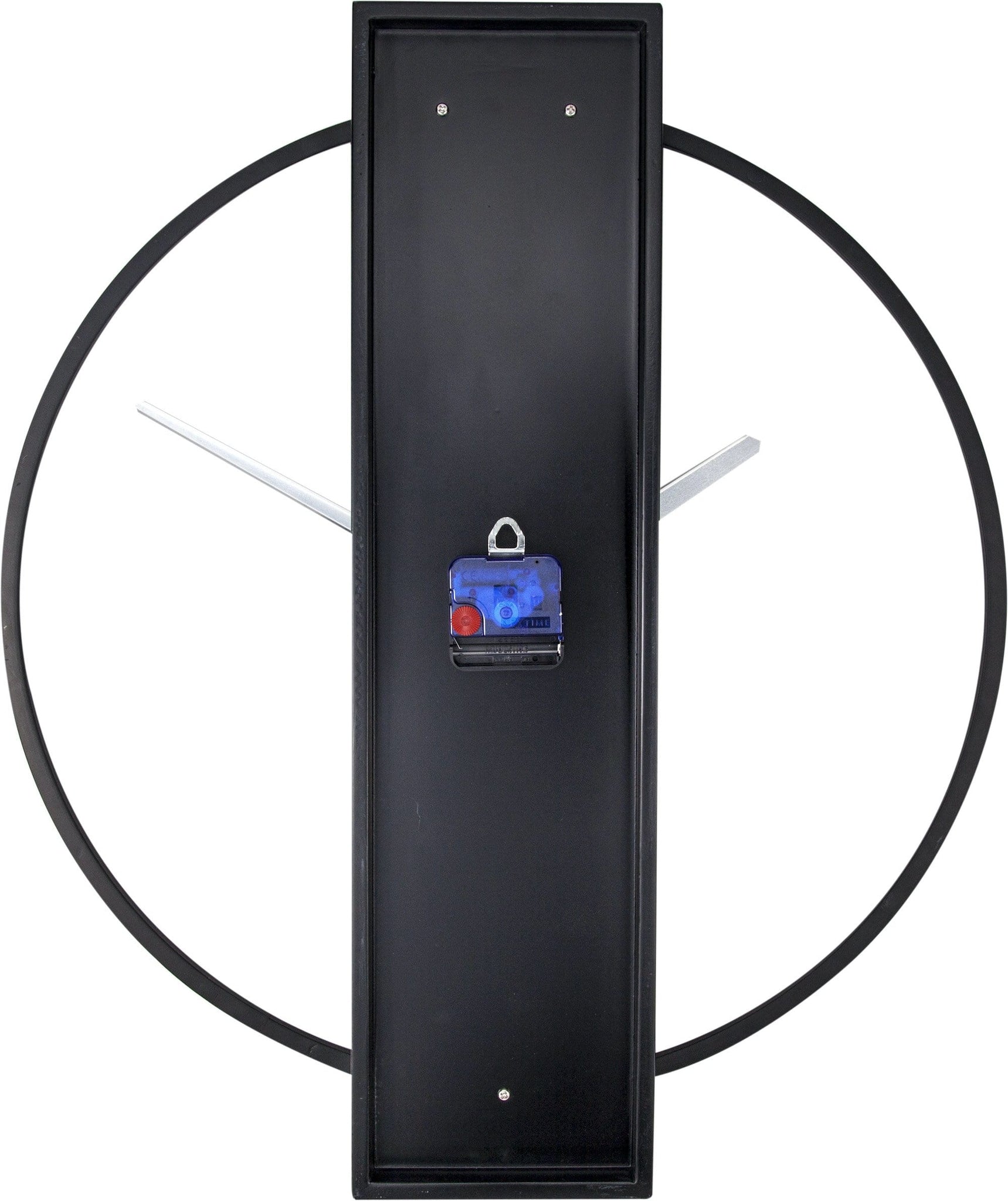 NeXtime Wandklok - 50,8 x 58,2 x 4,3 cm - Hout/Staal