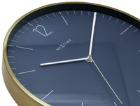 Nextime Wandklok - 34 cm - Vintage 'Essential Gold'