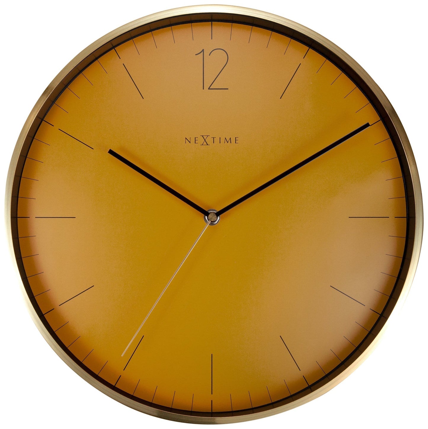 Nextime Wandklok - 34 cm - Vintage 'Essential Gold'