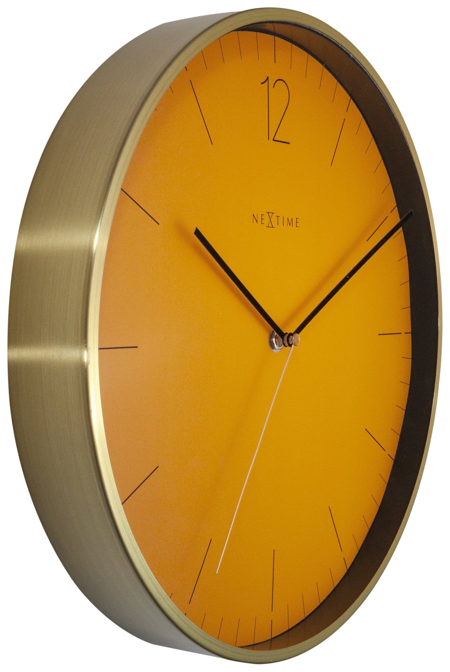 Nextime Wandklok - 34 cm - Vintage 'Essential Gold'