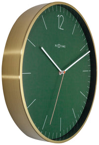 Nextime Wandklok - 34 cm - Vintage 'Essential Gold'