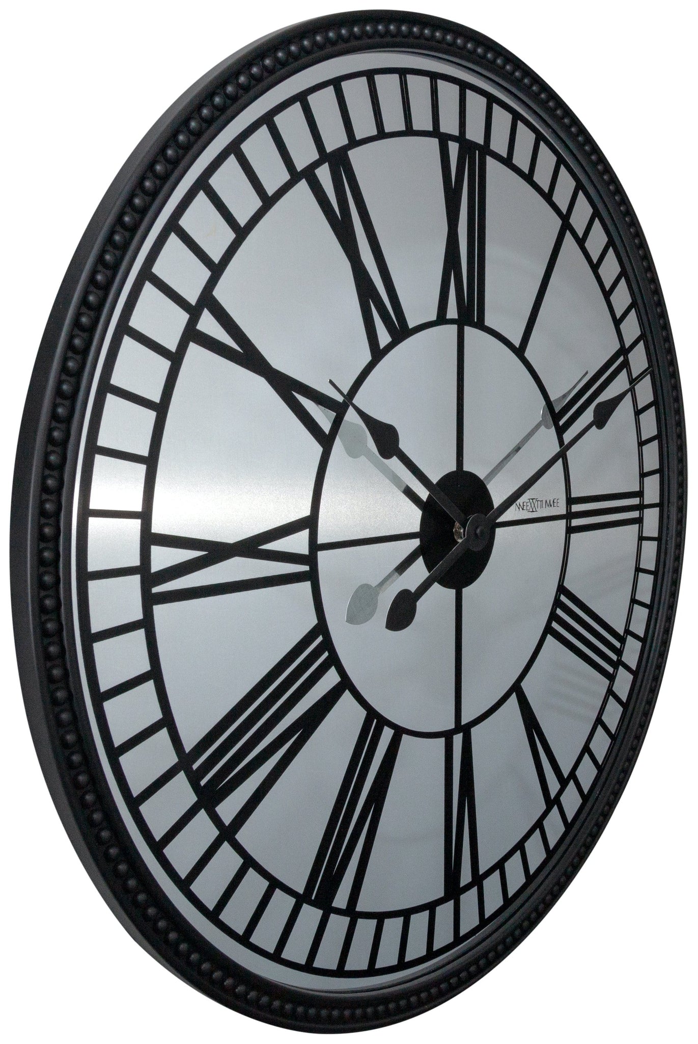 NeXtime Wandklok - 56 cm - Spiegel - 'Cleopatra-spiegel'