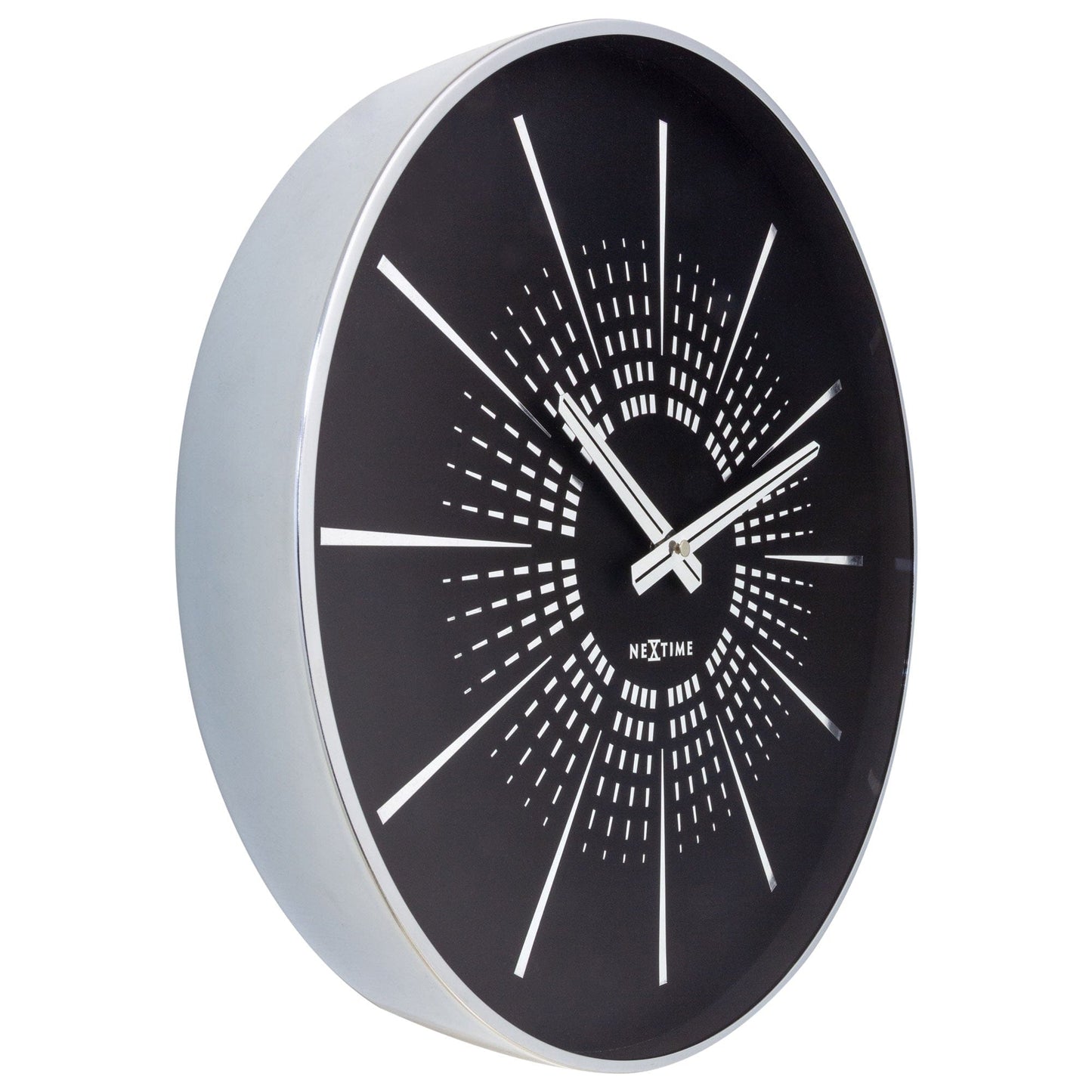 Nextime Wandklok 40cm Excentric stil uurwerk