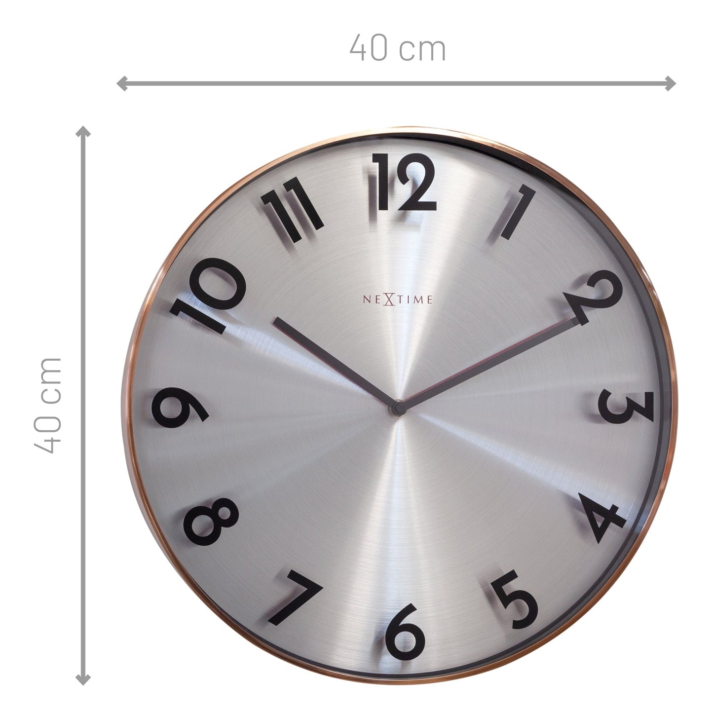 Nextime wandklok 40 cm Reflection