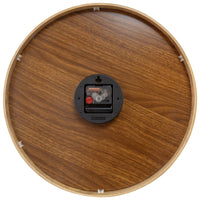 NeXtime Wandklok 40 cm - Geruisloos - Groen - Hout - "Concord"