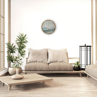 NeXtime Wandklok 40 cm - Geruisloos - Groen - Hout - "Concord"