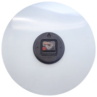 NeXtime Wandklok 40 cm - Stil - Groen - Glas/Aluminium - "Classy Medium"