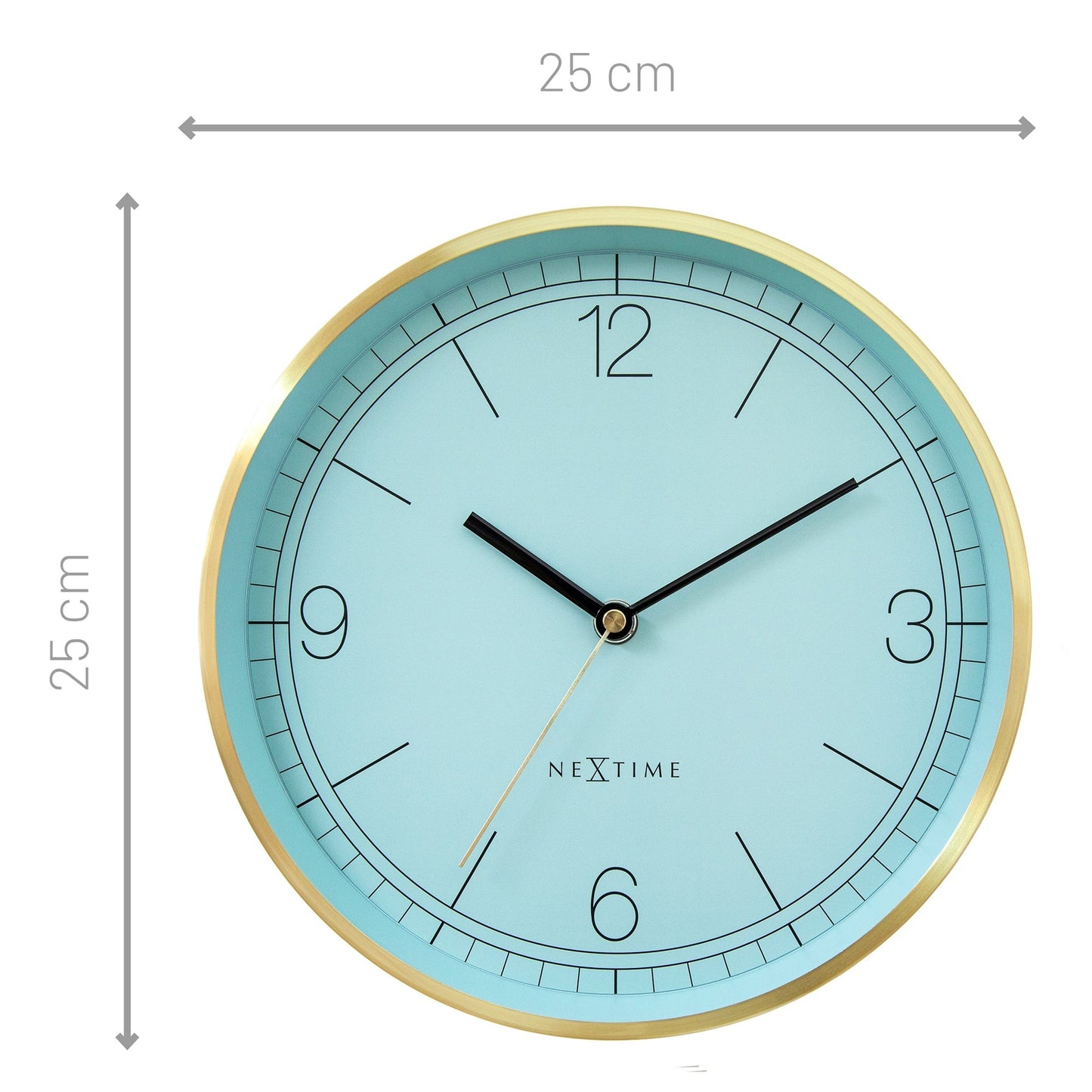 NeXtime Bolero wandklok 25 cm in 4 kleuren