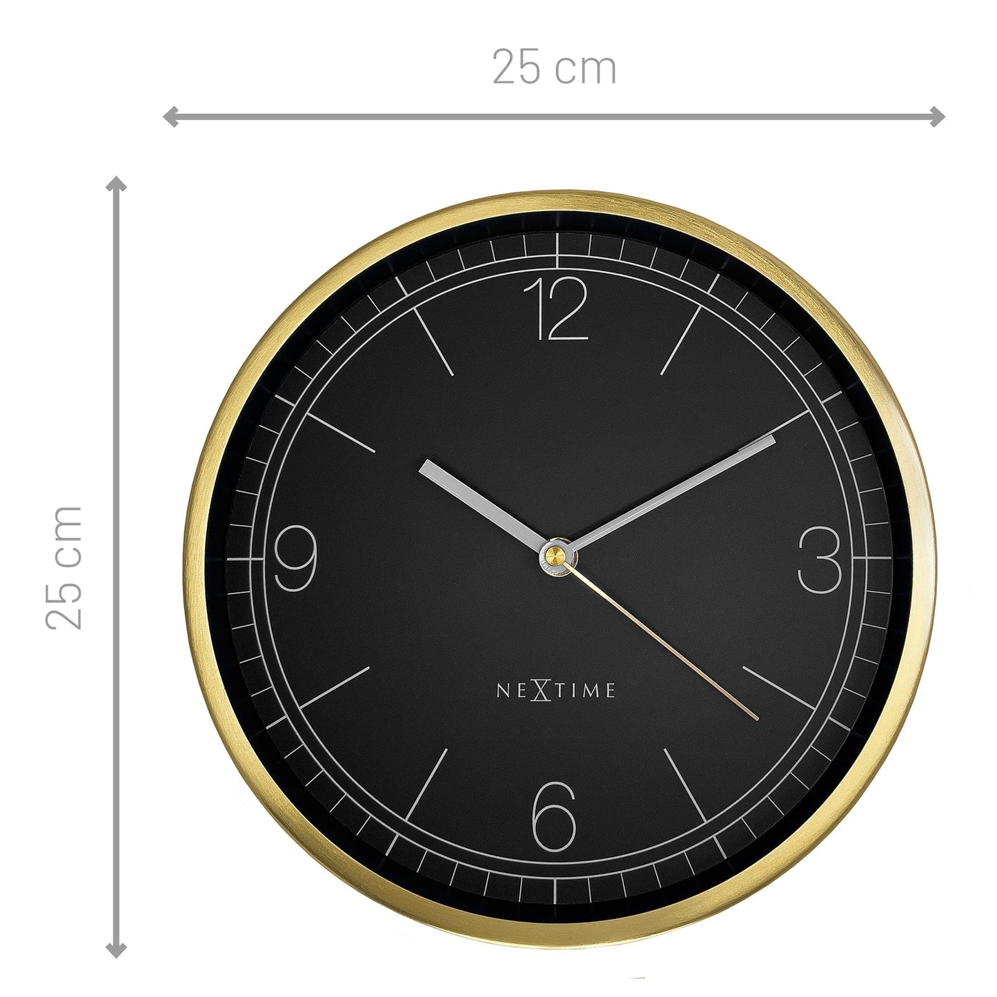 NeXtime Bolero wandklok 25 cm in 4 kleuren