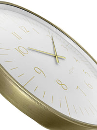 NeXtime Galaxy Large wandklok 77 cm wit