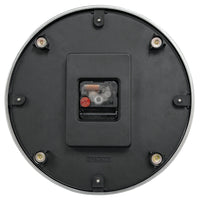 Wandklok 32,3 x 28 x 10 cm - stil - wit & zwart - aluminium - NeXtime 'Double'