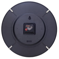 Wandklok 35 cm met koepelglas - geruisloos - glas - NeXtime 'Duomo'