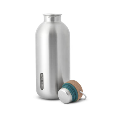 Black+Blum Single Wall Bottle - Drinkfles - 0.6Ltr - Blauw