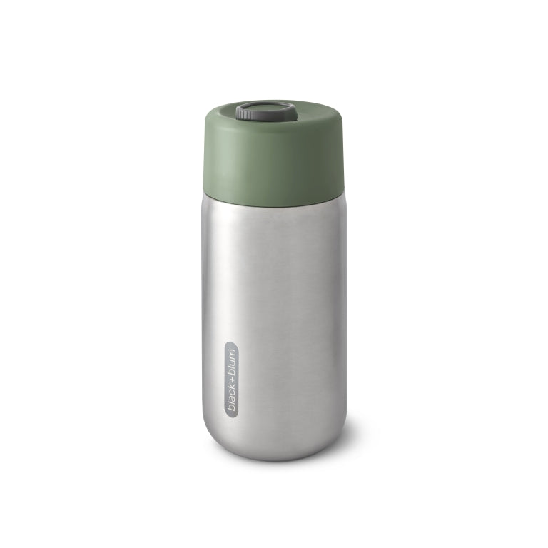 Black+Blum Insulated Travel Mug - Thermos Mug - 0.34L - Olive Green