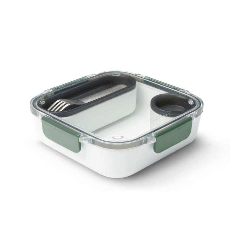 black+Blum Originele Lunchbox - 198x198x56mm - Olijfgroen